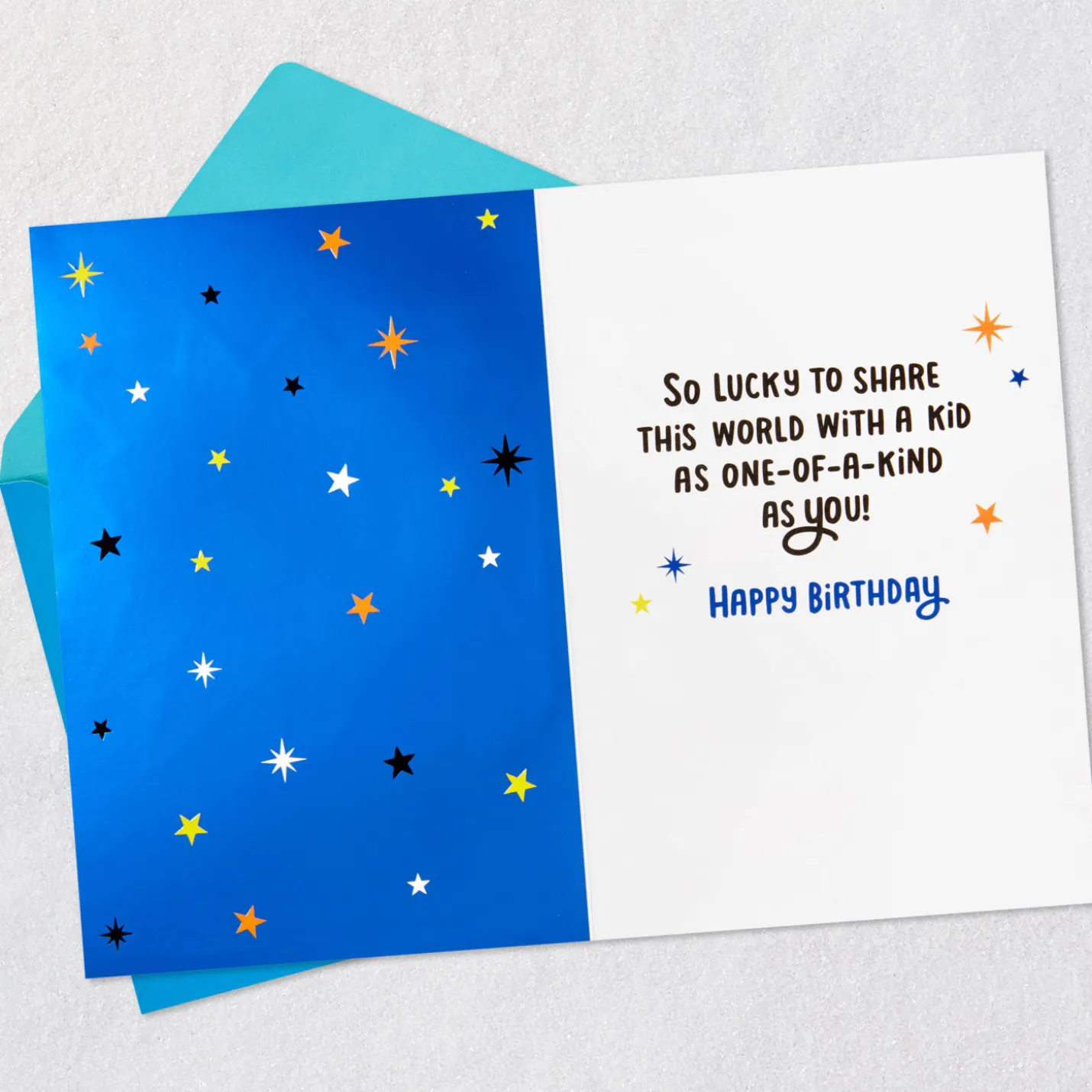 Hooray for Your Day Confetti Shaker Birthday Card for Grandson