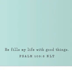 Hope God Piles on the Blessings Religious Birthday Card