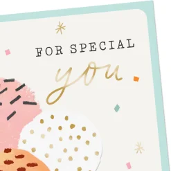 Hope God Piles on the Blessings Religious Birthday Card