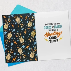 Hope It Rocks Birthday Card for Kids