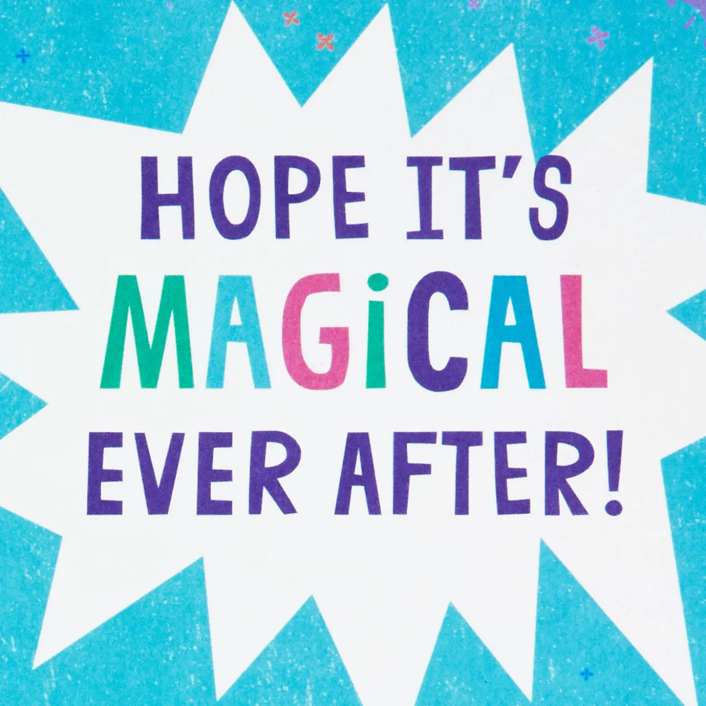 Hope It's Magical Birthday Card for Kids With Unicorn Backpack Clip