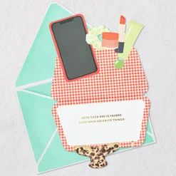 Hope It's Packed With Your Favorite Things Paper Craft Birthday Card for Her