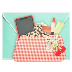 Hope It's Packed With Your Favorite Things Paper Craft Birthday Card for Her