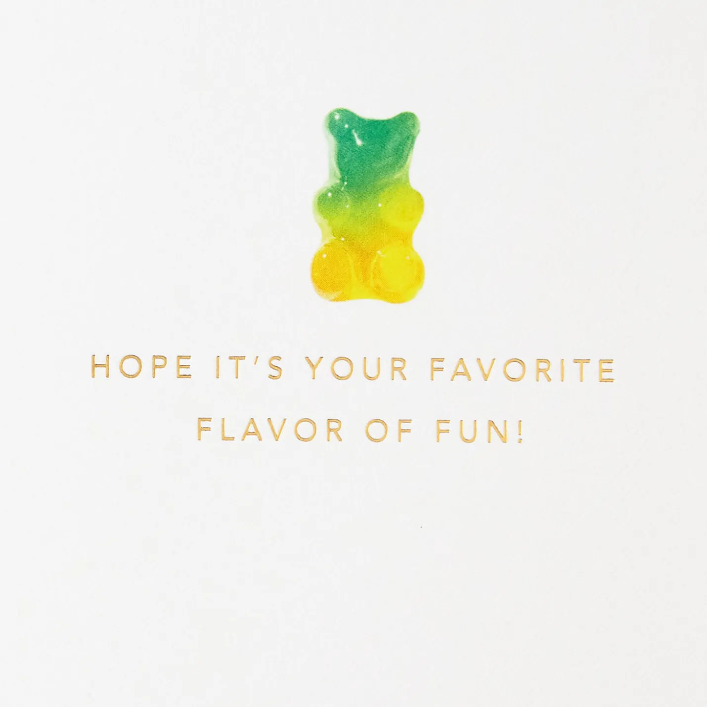Hope It's Your Favorite Flavor of Fun Birthday Card