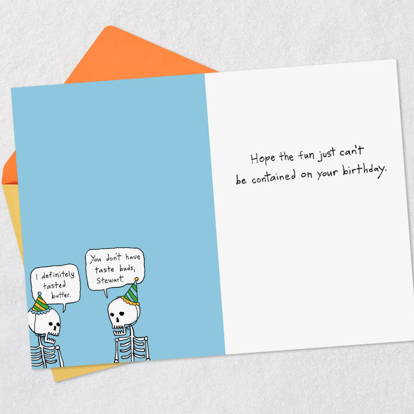 Hope the Fun Can't Be Contained Funny Birthday Card
