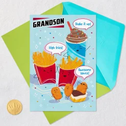 Hope Your Birthday’s a Treat Birthday Card for Grandson