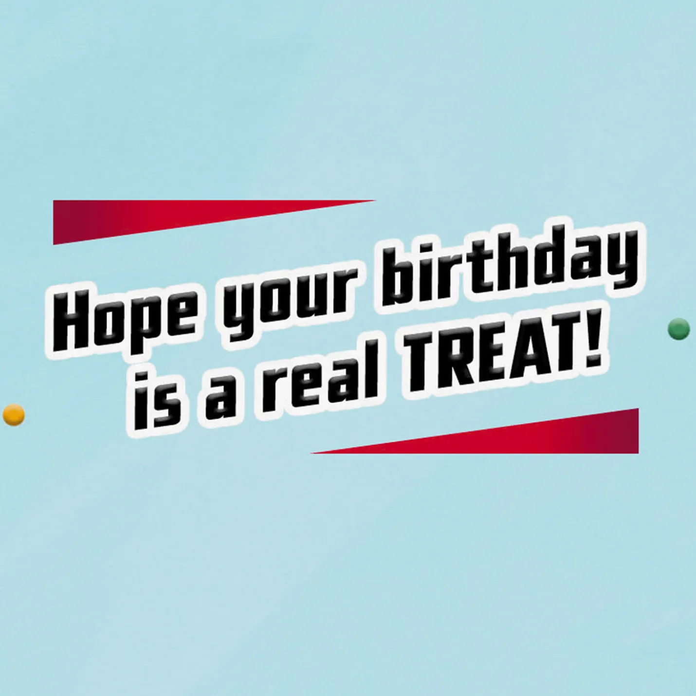 Hope Your Birthday’s a Treat Birthday Card for Grandson