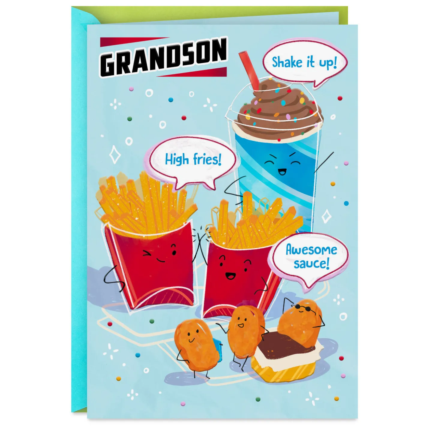Hope Your Birthday’s a Treat Birthday Card for Grandson
