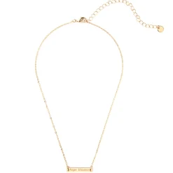 Hope Blooms Gold Metal Necklace
