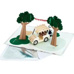 Hope Your Day Is Good to a Tee Golf 3D Pop-Up Card