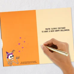 Horror-Scope Spinner Funny Halloween Card With Sound and Light