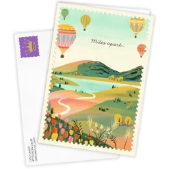 Hot Air Balloons Custom Card
