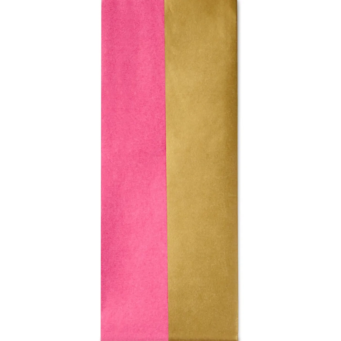 Hot Pink and Gold 2-Pack Tissue Paper, 4 Sheets
