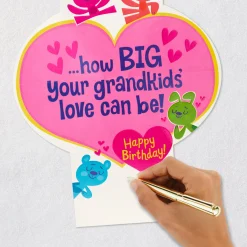 How Big Grandkids' Love Can Be Birthday Card for Grandma
