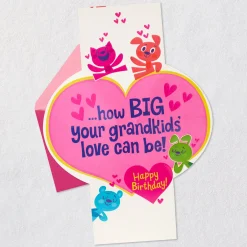 How Big Grandkids' Love Can Be Birthday Card for Grandma