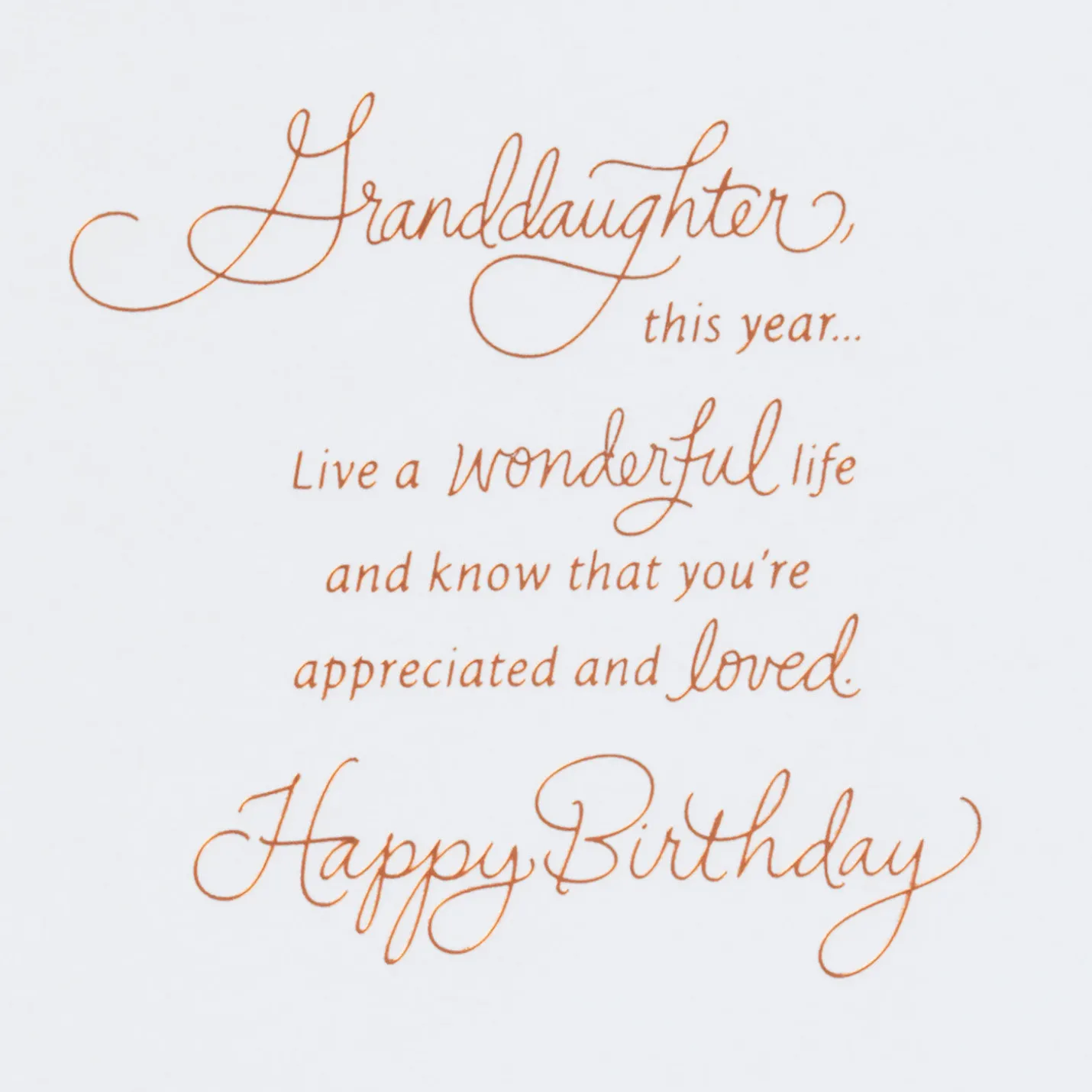 How Incredible You Are Birthday Card for Granddaughter