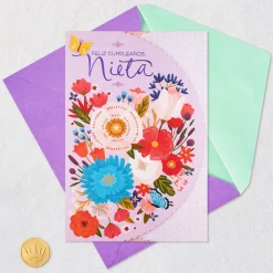 How Loved You Are Spanish-Language Birthday Card for Granddaughter