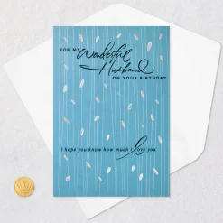 How Much I Love You Birthday Card for Husband