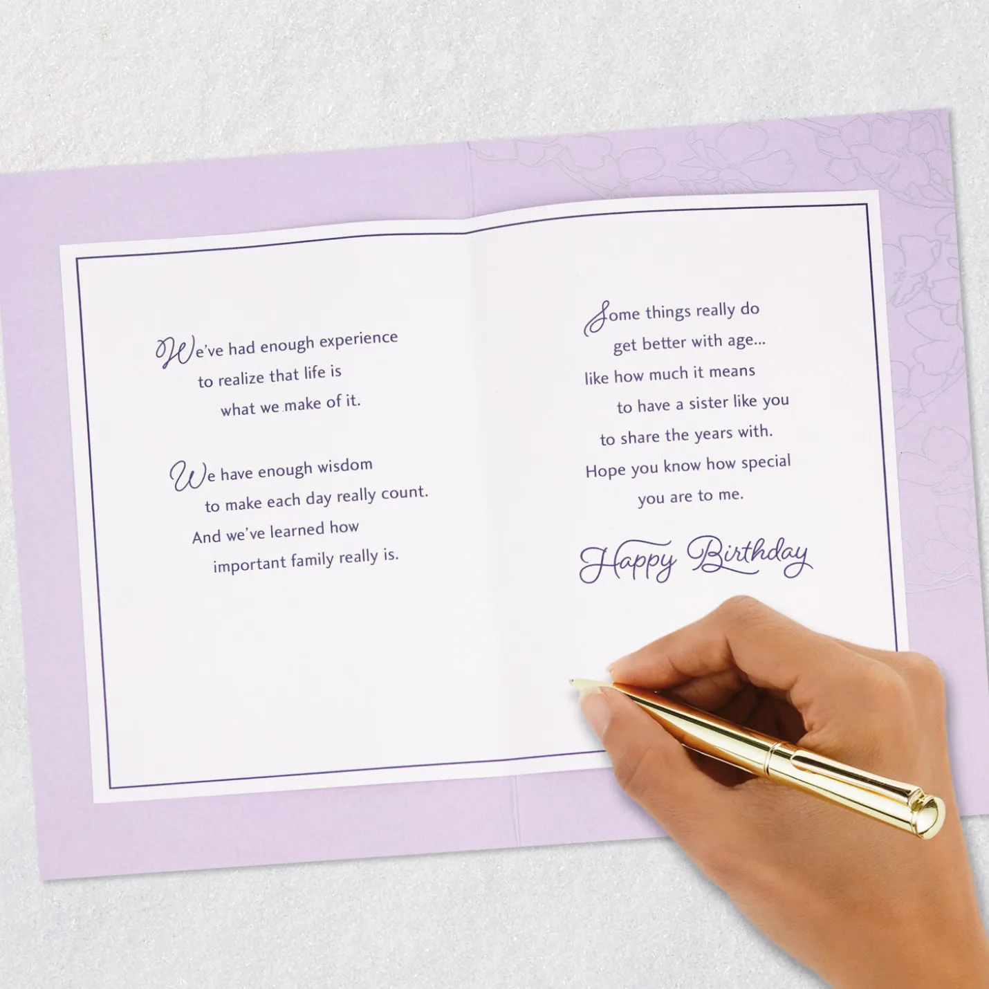 How Special You Are to Me Birthday Card for Sister