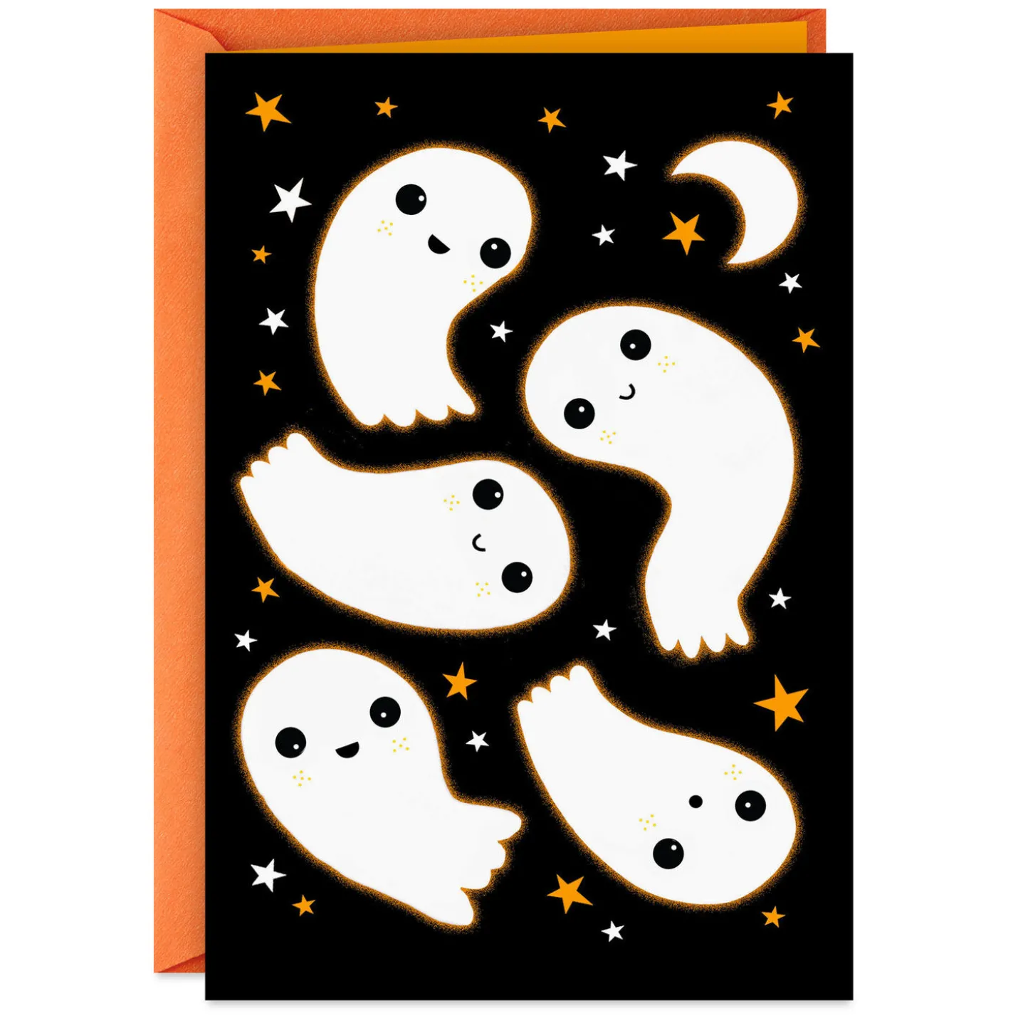 How Ya Doin' Ghosts Halloween Card