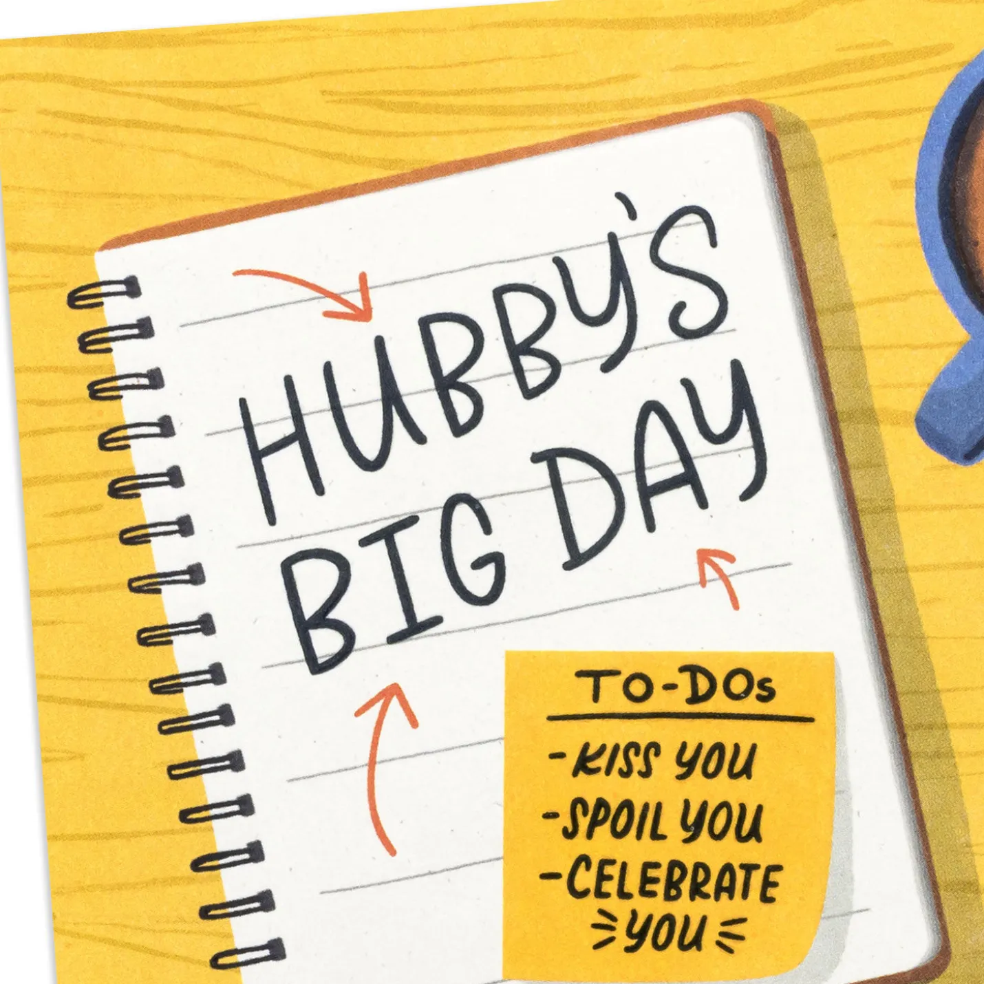 Hubby's Birthday To-Do List Romantic Birthday Card for Husband