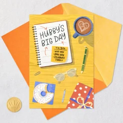 Hubby's Birthday To-Do List Romantic Birthday Card for Husband