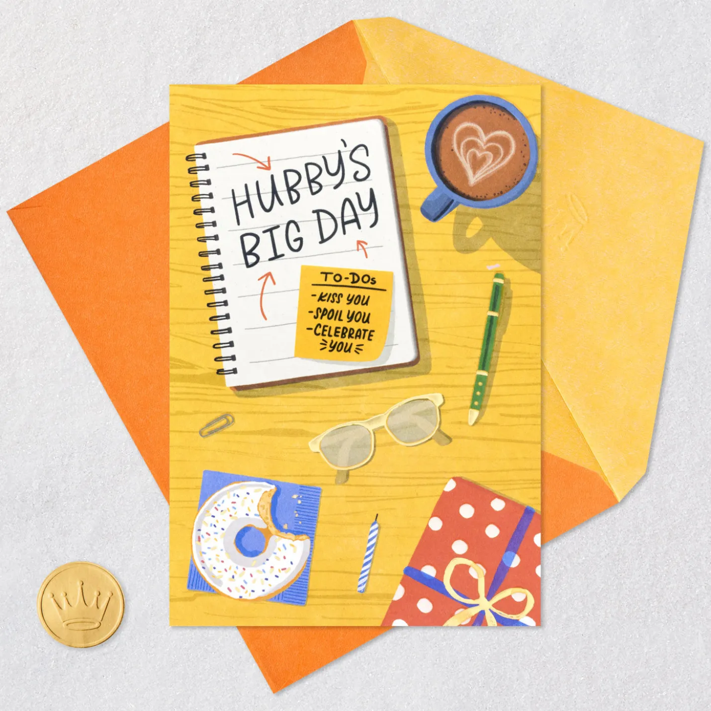 Hubby's Birthday To-Do List Romantic Birthday Card for Husband