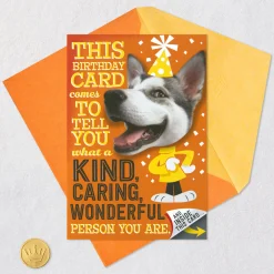 Hugging Dog Pop-Up Birthday Card With Mini Cards
