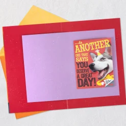 Hugging Dog Pop-Up Birthday Card With Mini Cards