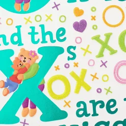 Hugs and Kisses Birthday Card for Grandma