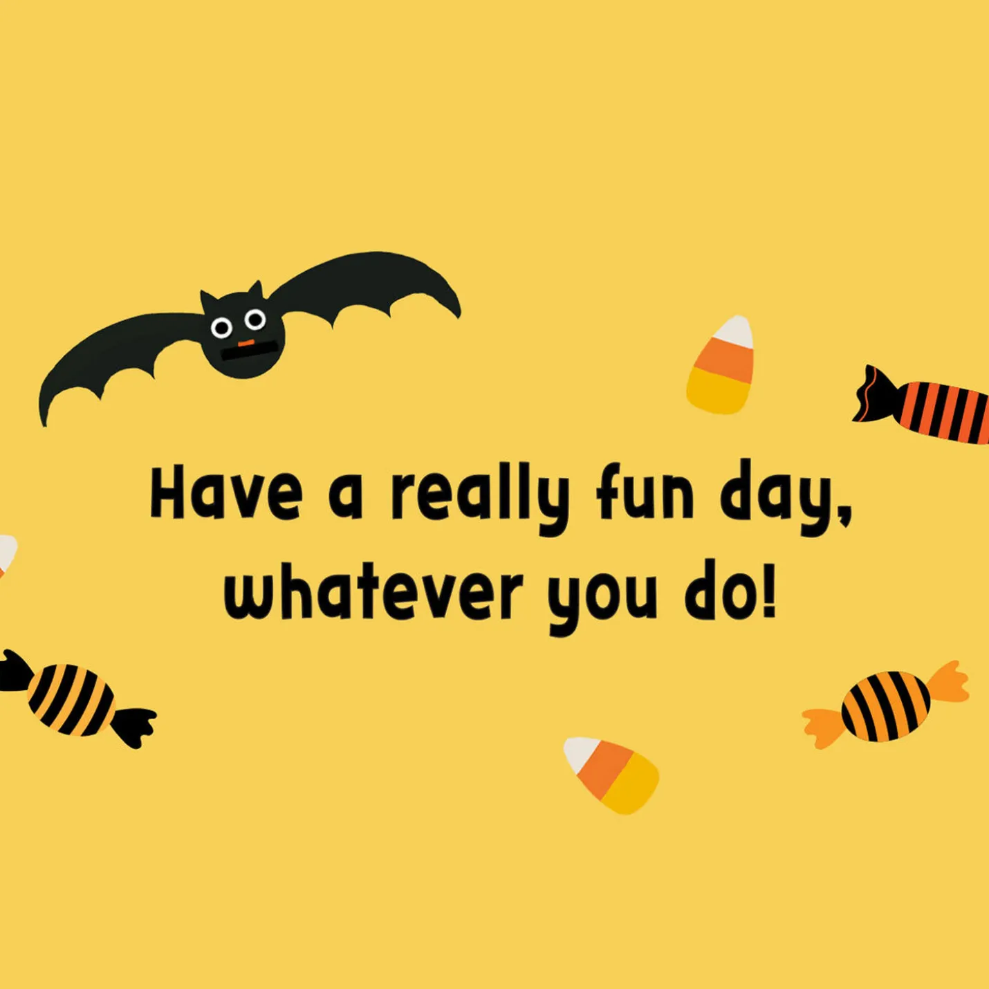 Hugs to Sweet Little You Halloween Card for Kids