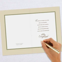Husband and Friend Spanish-Language Religious Birthday Card