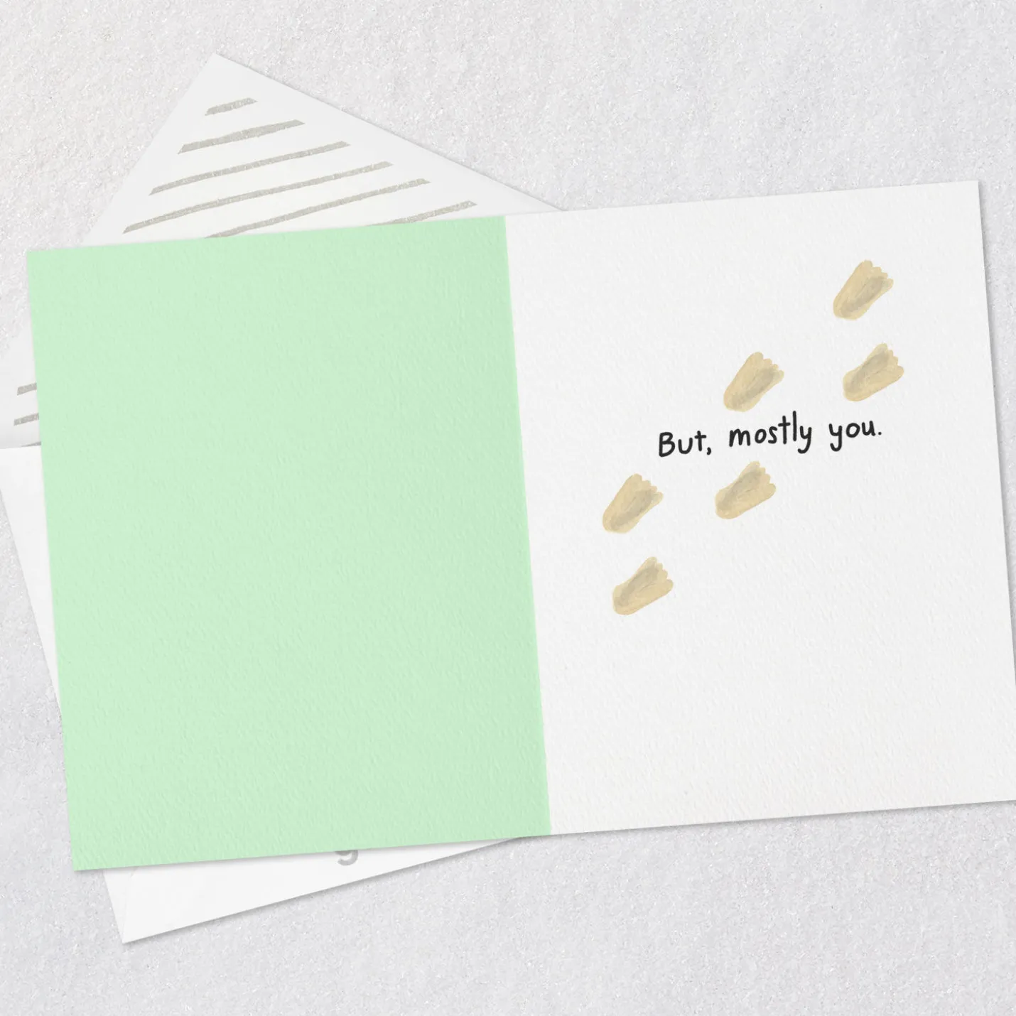 I Believe in You and Bigfoot Encouragement Card