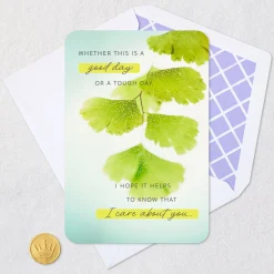 I Care About You, Today and Every Day Encouragement Card