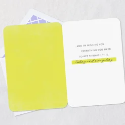 I Care About You, Today and Every Day Encouragement Card
