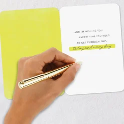 I Care About You, Today and Every Day Encouragement Card