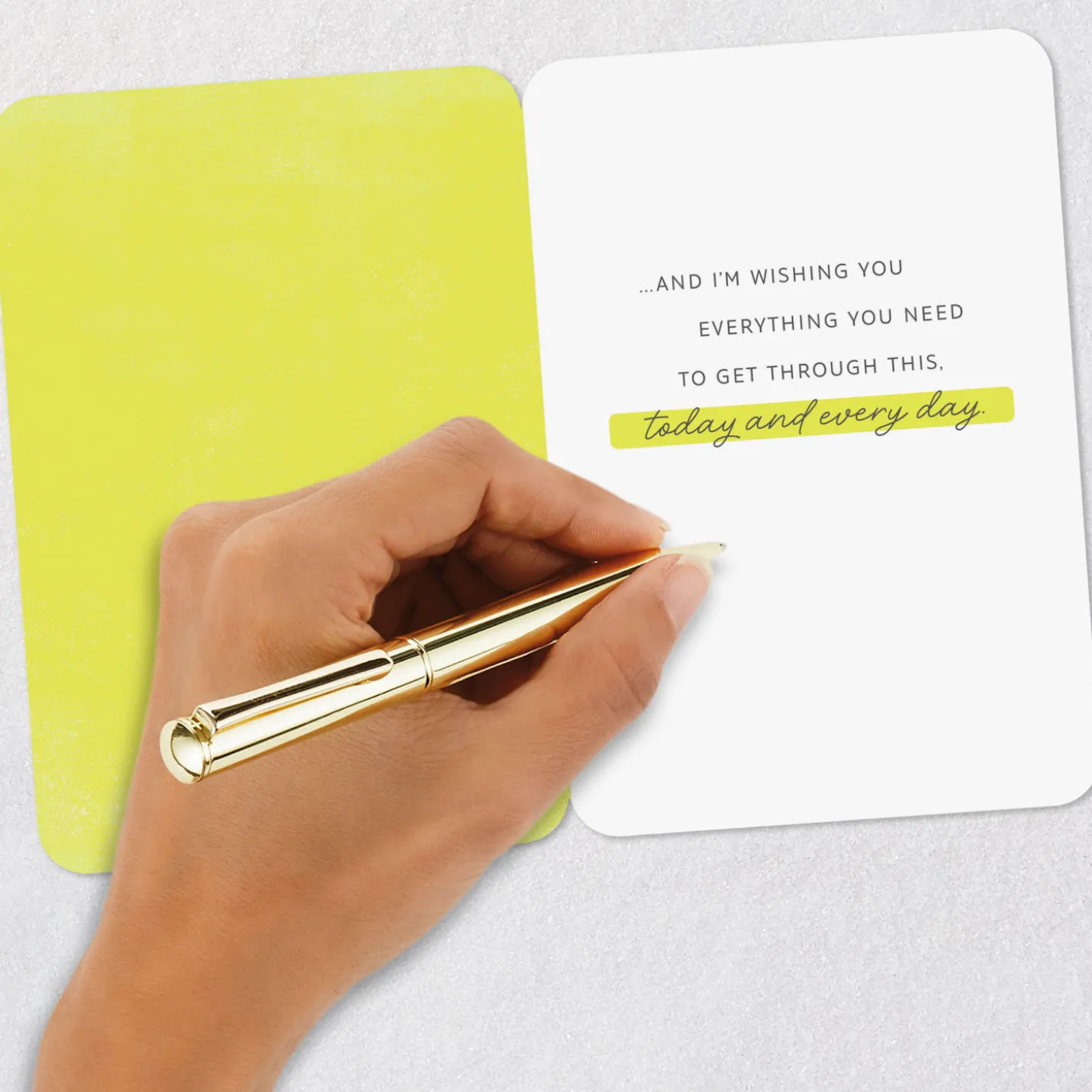 I Care About You, Today and Every Day Encouragement Card