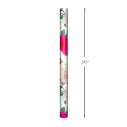 Illustrated Roses Wrapping Paper, 20 sq. ft.