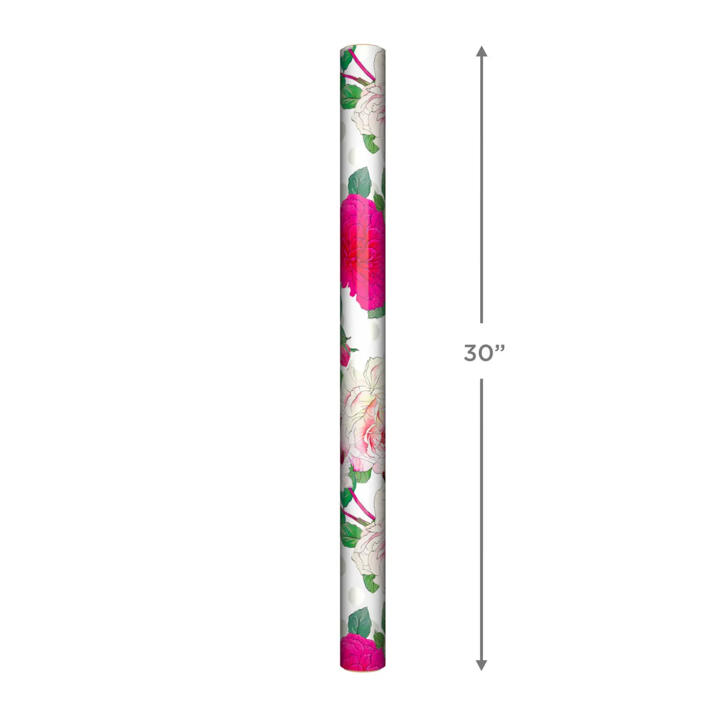 Illustrated Roses Wrapping Paper, 20 sq. ft.