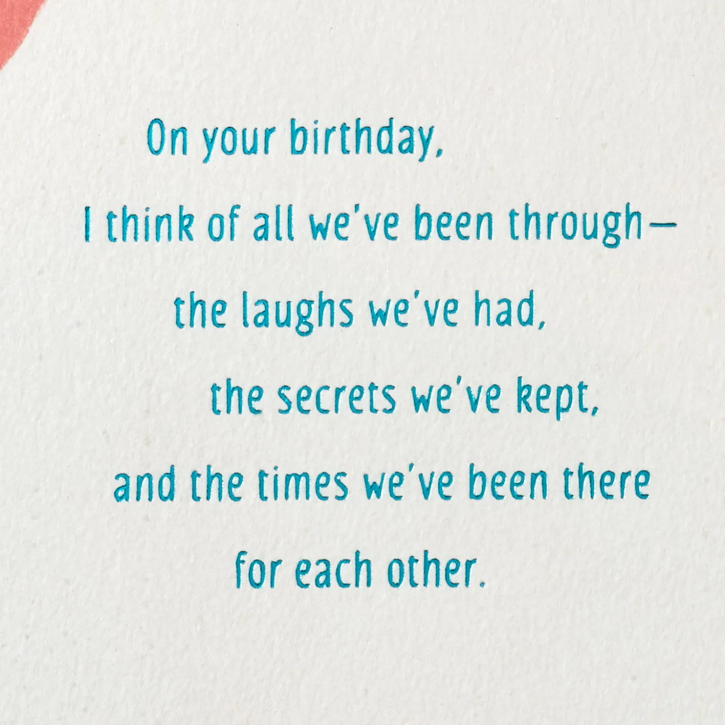 I Love Celebrating You Birthday Card for Sister