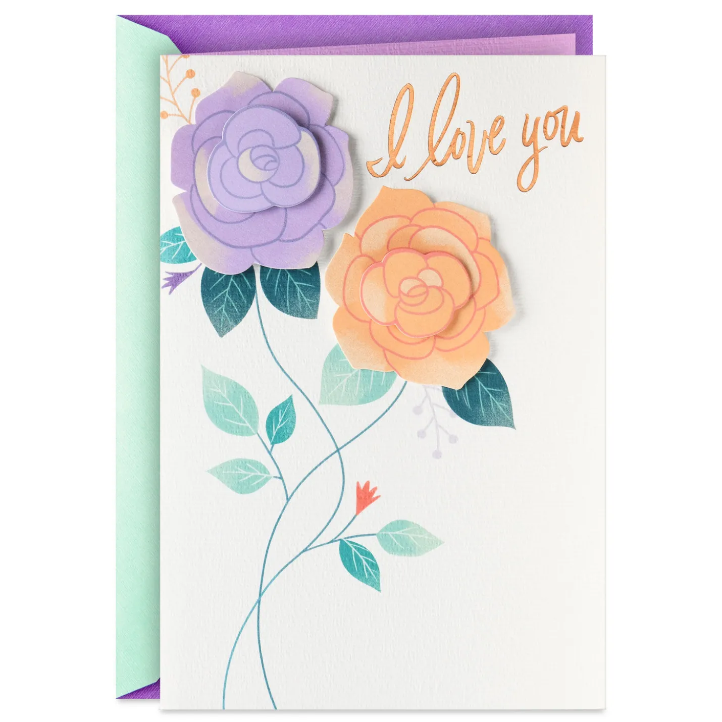 I Love Celebrating You Romantic Birthday Card
