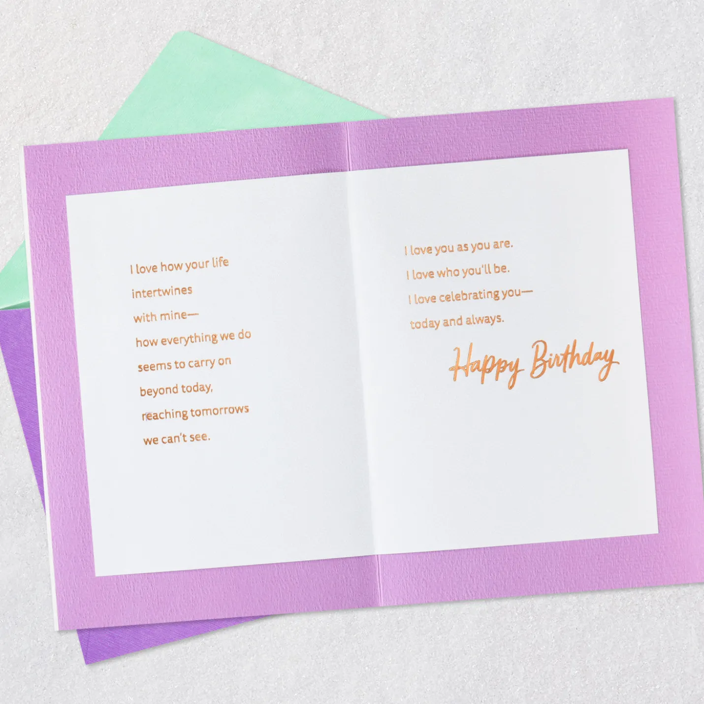 I Love Celebrating You Romantic Birthday Card