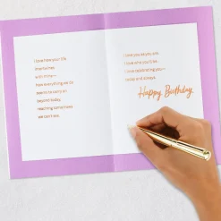 I Love Celebrating You Romantic Birthday Card