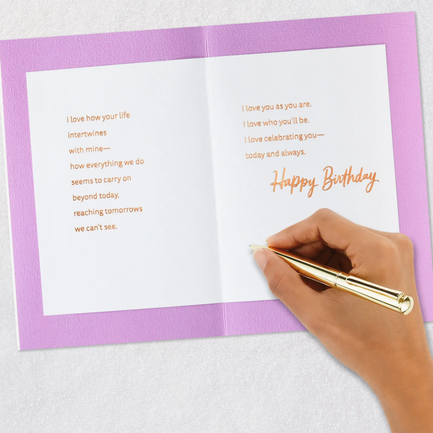 I Love Celebrating You Romantic Birthday Card