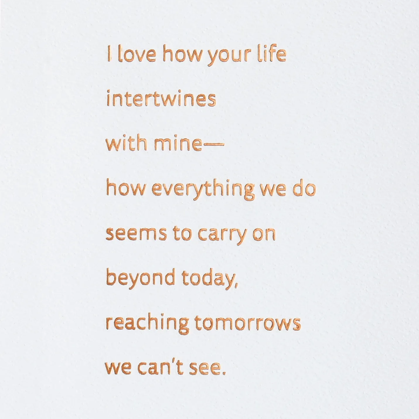 I Love Celebrating You Romantic Birthday Card