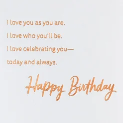 I Love Celebrating You Romantic Birthday Card
