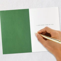 I Love Every Year of You Romantic Birthday Card