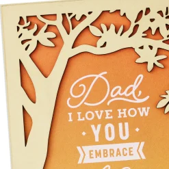 I Love How You Embrace Life Birthday Card for Dad