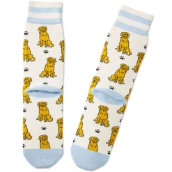 I Love My Golden Retriever Crew Socks
