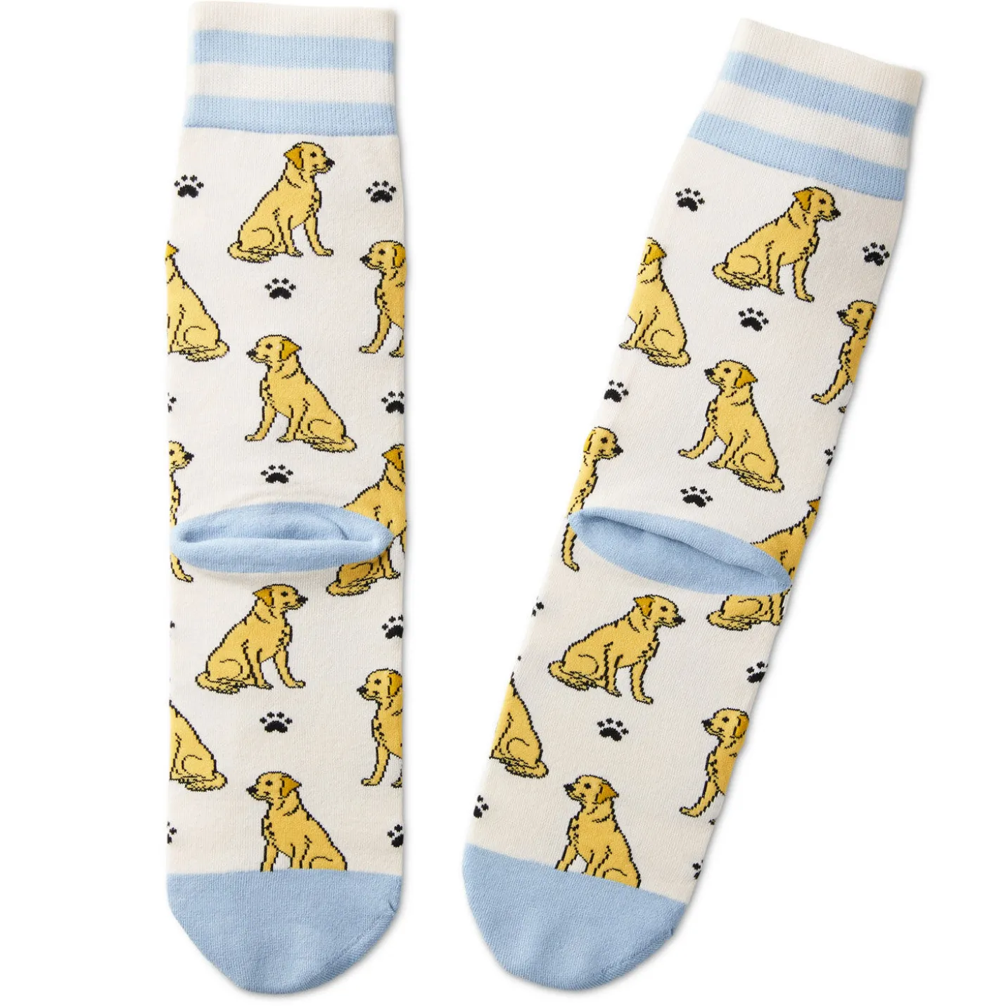 I Love My Yellow Lab Crew Socks